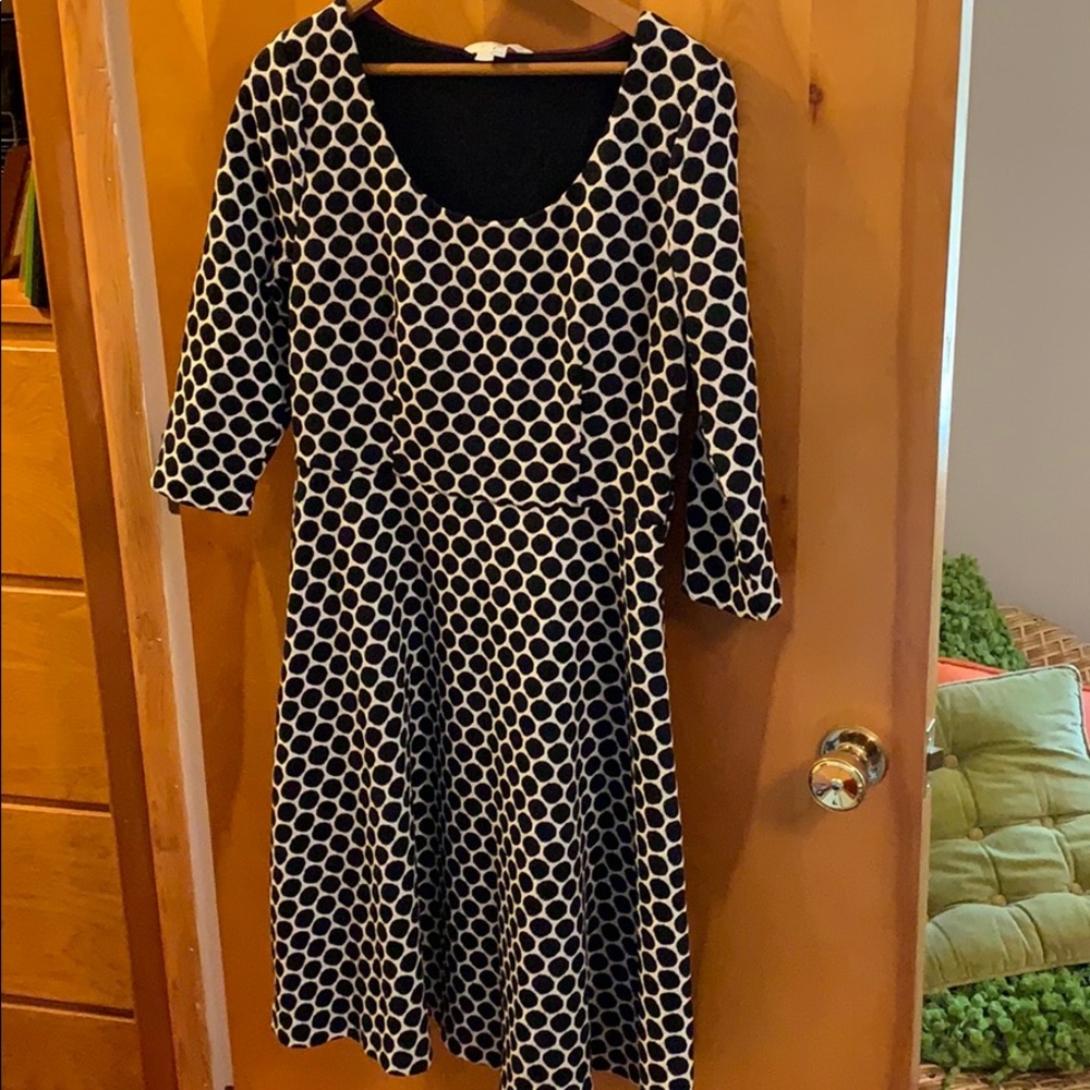 Boden polka dot dress